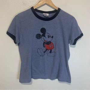 Disney Vintage Mickey Mouse Graphic Tee t-shirt Women’s Size Small